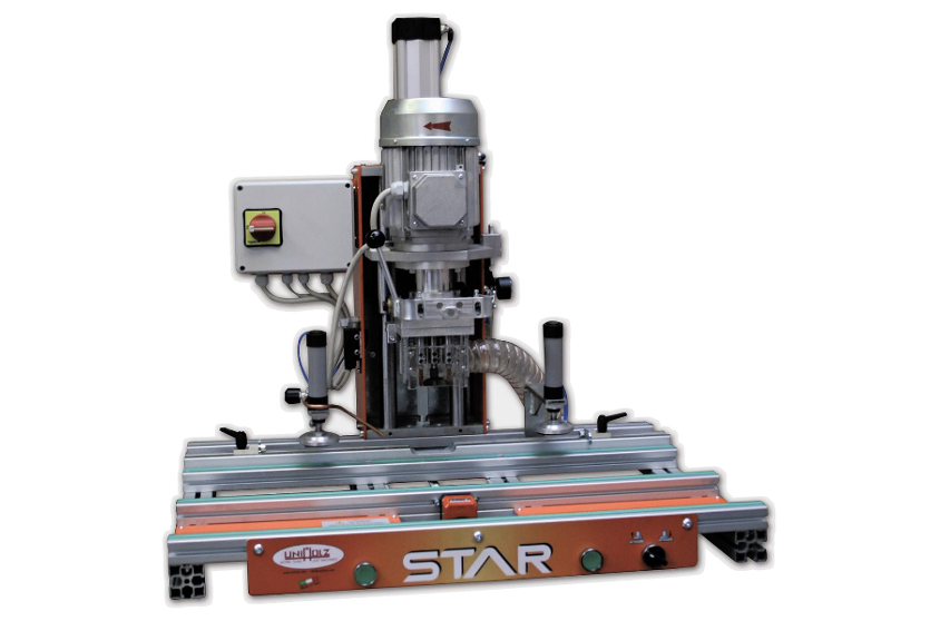 Drilling and insertion machines